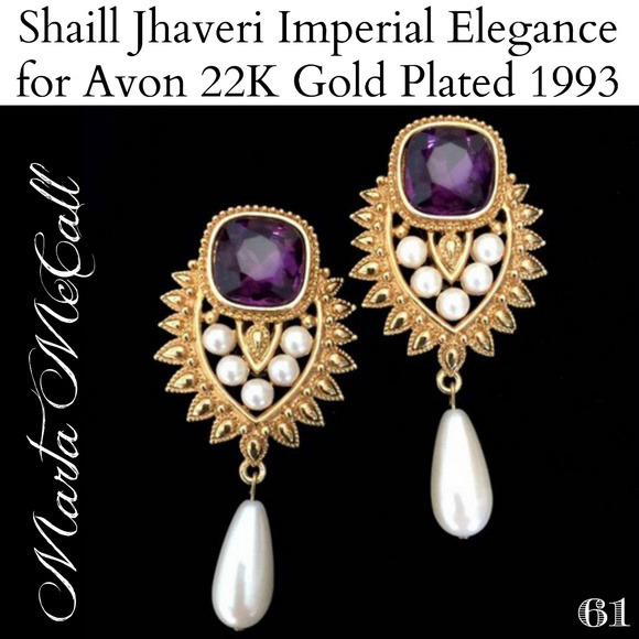 VINTAGE SHAILL JHAVERI Imperial Elegance for Avon - Picture 1 of 5